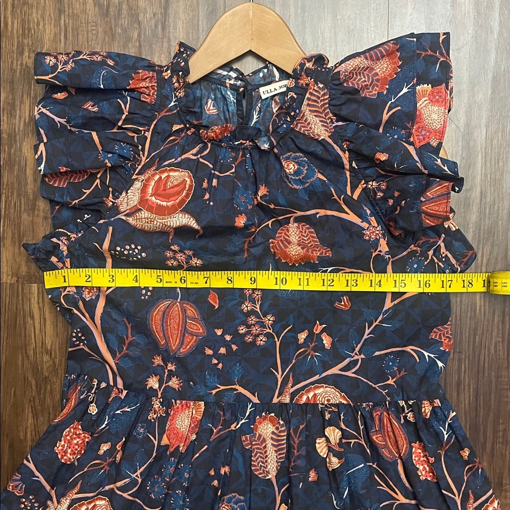 EUC Ulla Johnson Eden Ruffle dress 6 - Picture 10 of 16